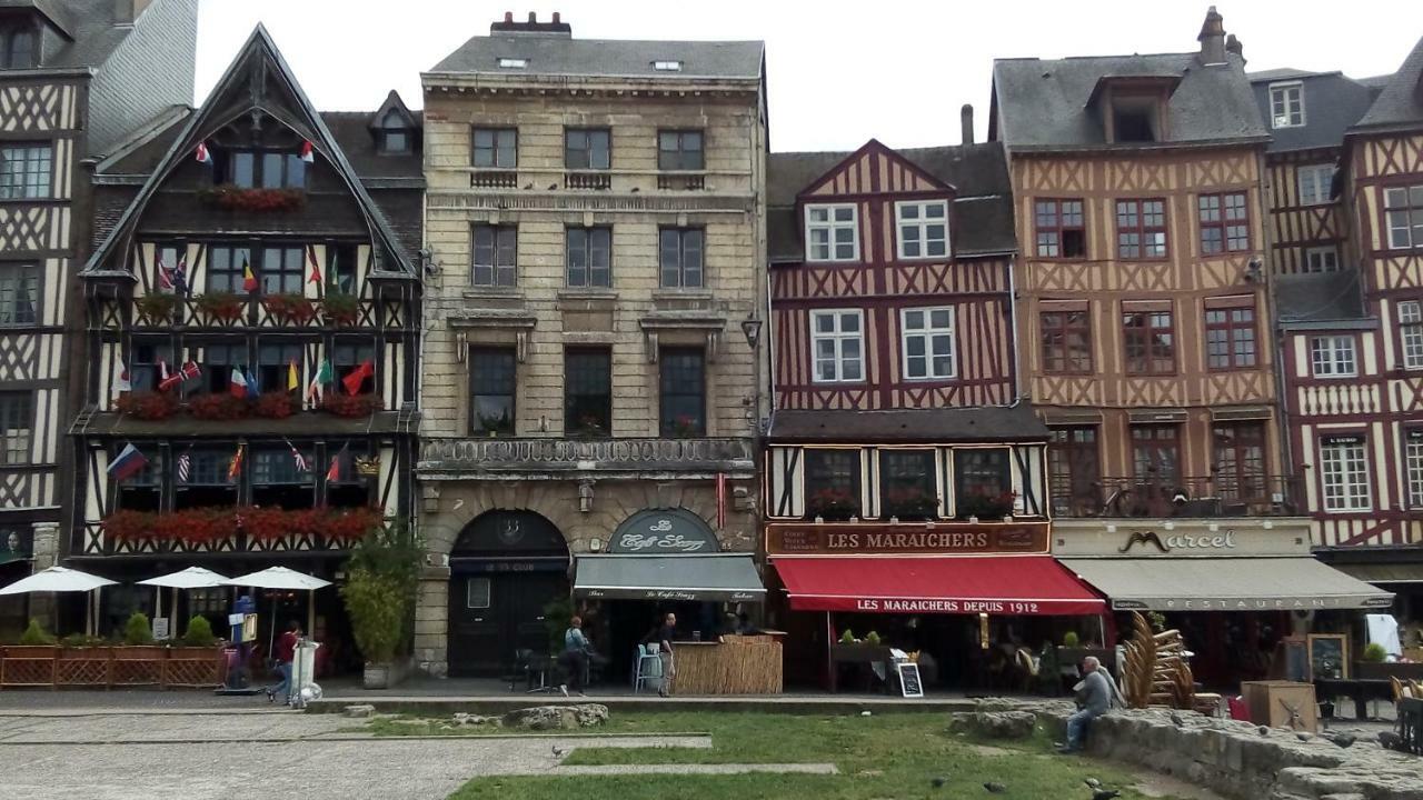 Between Historic Center And Quay, Ideal For Family Rouen Exteriér fotografie